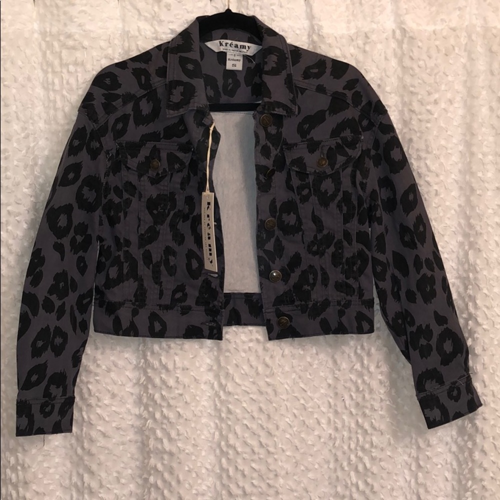 NWT Cheetah Jacket - Picture 1 of 3